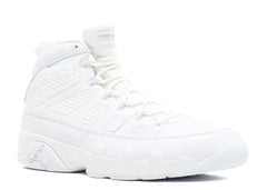 Nk Aj 9 White Metallic Silver