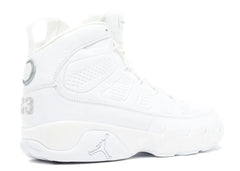 Nk Aj 9 White Metallic Silver