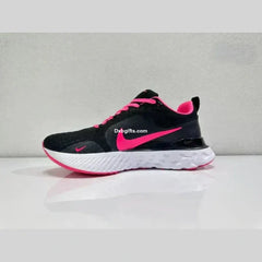 Nk React Infinity Run Flyknit 3 Black Pink