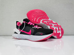 Nk React Infinity Run Flyknit 3 Black Pink