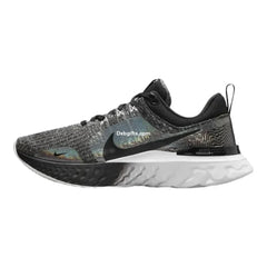 Nk React Infinity Run Flyknit 3 Premium Black Zebra Iridescent