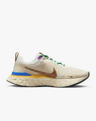 Nk React Infinity Run Flyknit 3 Premium Moving Company Phantom Oatmeal Citron