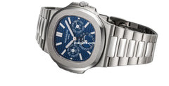 Pk Pp 5740/1g Nautilus Perpetual Calendar Blue Sunburst - New