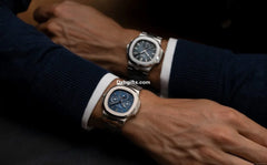 Pk Pp 5740/1g Nautilus Perpetual Calendar Blue Sunburst - New