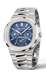 Pk Pp 5740/1g Nautilus Perpetual Calendar Blue Sunburst - New