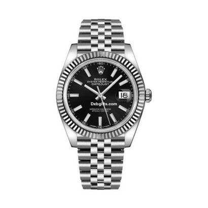 Rlx Djust 41 Black Dial Men's Watch 126334-0018