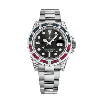 Rlx Gtm Ii 116759 – White Gold, Diamond-set, Black Dial