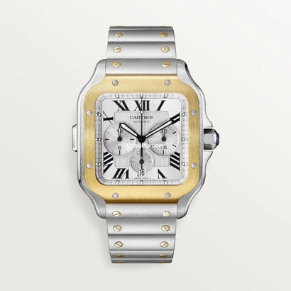 Santos De Cartr Chronograph Watch W2sa0008