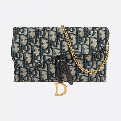 Small Saddle Pouch With Chain