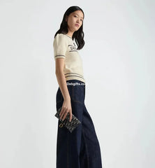 Small Saddle Pouch With Chain