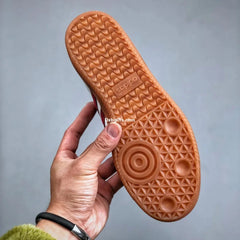 Sporty & Rich X Ad Samba Og Dark Brown Cream White