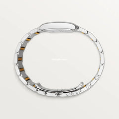 Tank Française Watch Medium Model, Quartz Movement, Steel