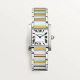 Tank Française Watch Medium Model, Quartz Movement, Steel