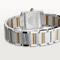 Tank Française Watch Medium Model, Quartz Movement, Steel