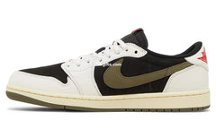 TrvSct X Wmns Aj 1 Retro Low Og 'olive'