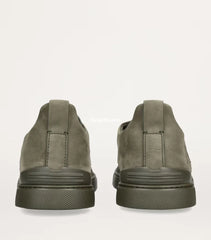 Zgna Crocodile Leather Triple Stitch Secondskin