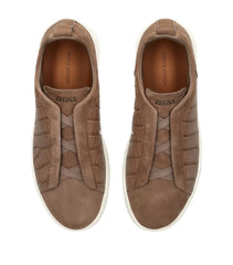 Zgna Crocodile Leather Triple Stitch Secondskin