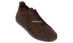 Zgna Low-top Suede Sneakers 