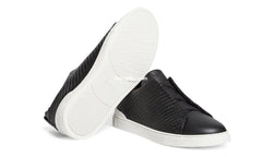 Zgna Pelletessuta Leather Triple Stitch 