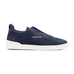 Zgna Slip-on Suede Sneakers 