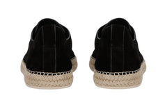Zgna Suede Triple Stitch Espadrilles 