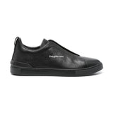 Zgna Triple Stich Leather Sneakers 