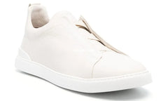Zgna Triple Stich Leather Sneakers 