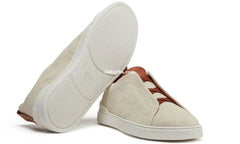 Zgna Triple Stitch Canvas Sneakers 
